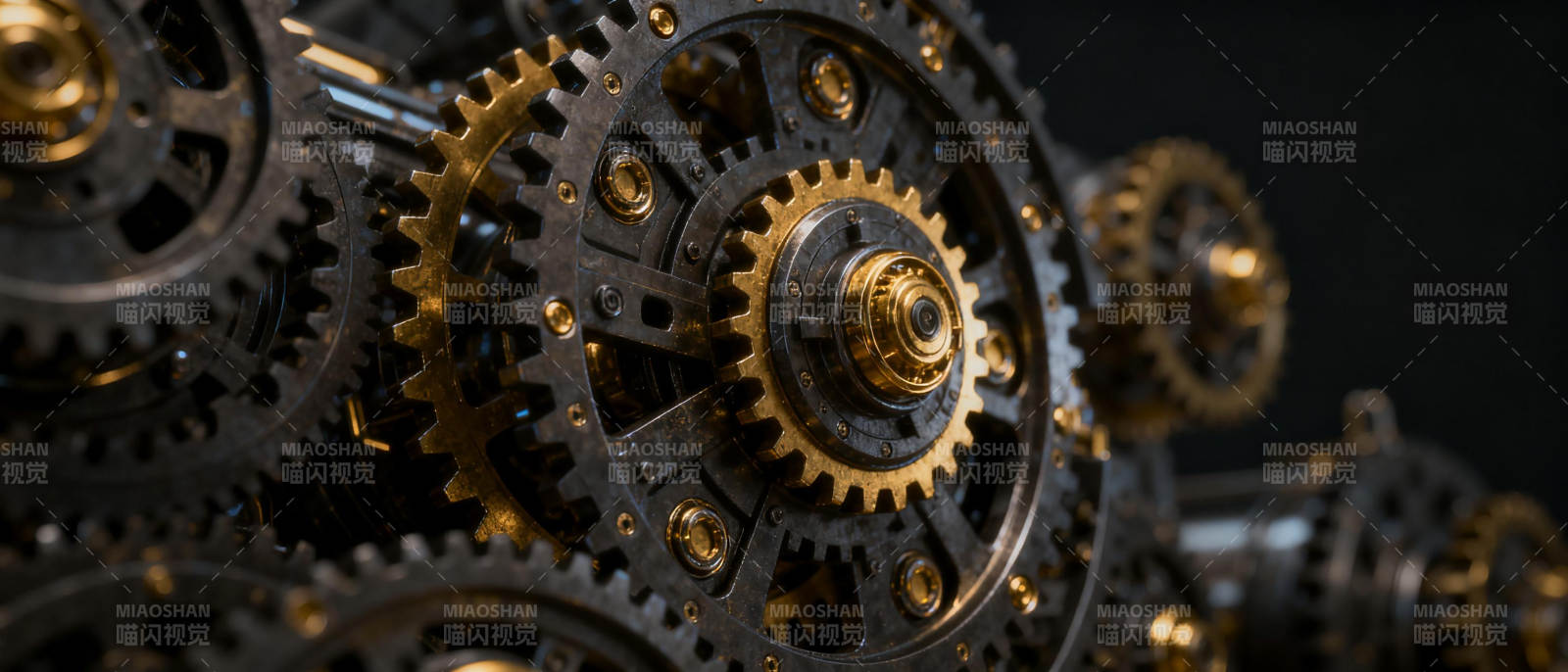 精密齿轮机械图片