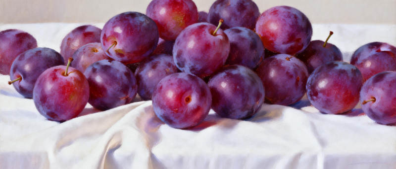 紫李堆叠静物图图片