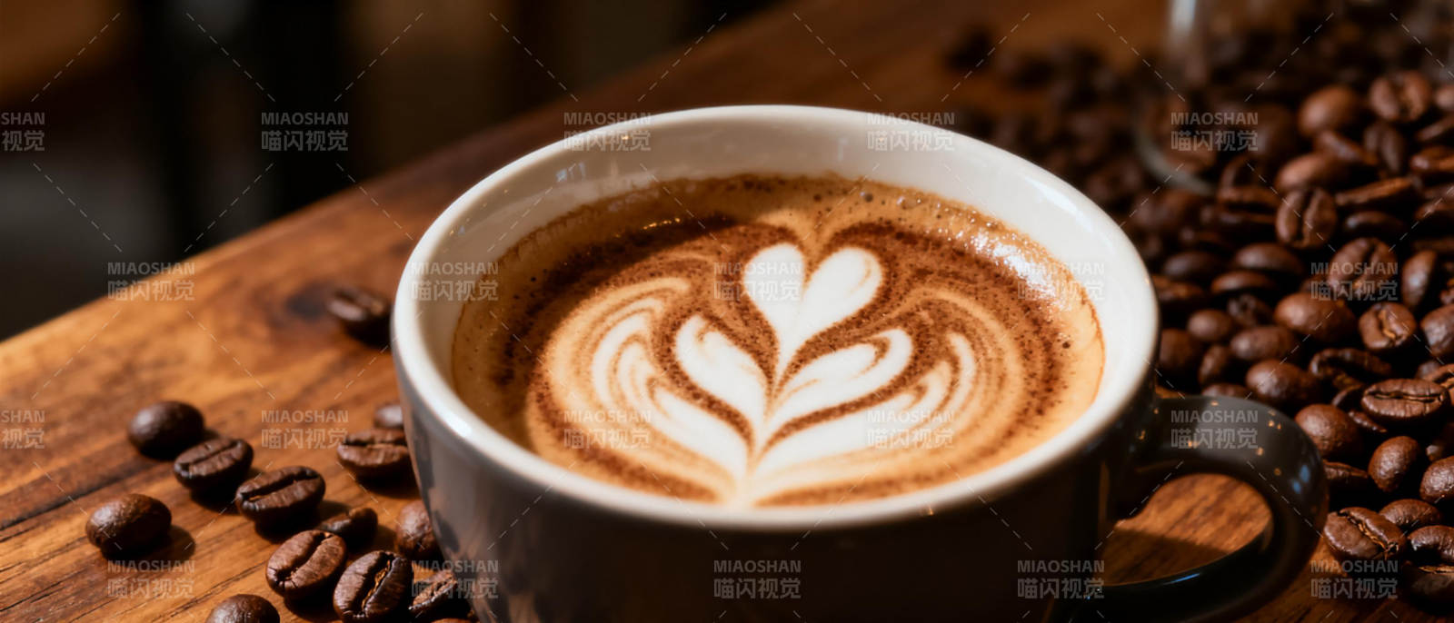 咖啡拉花艺术图片