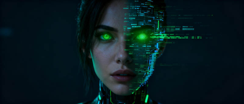 赛博女侠之眼图片