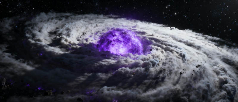 紫星旋涡图片