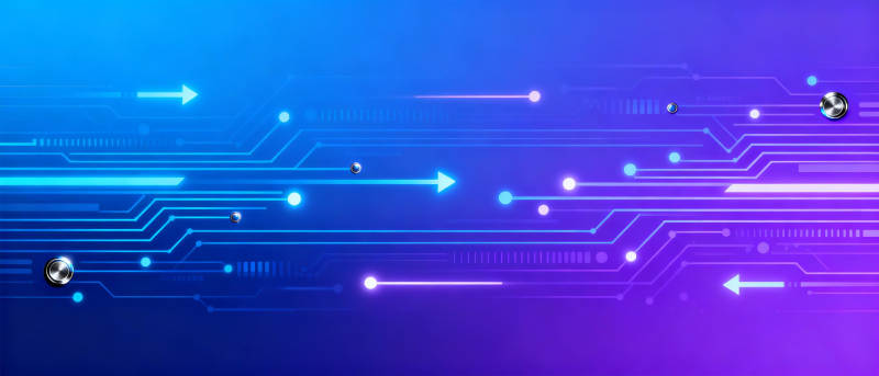 科技电路光效图片