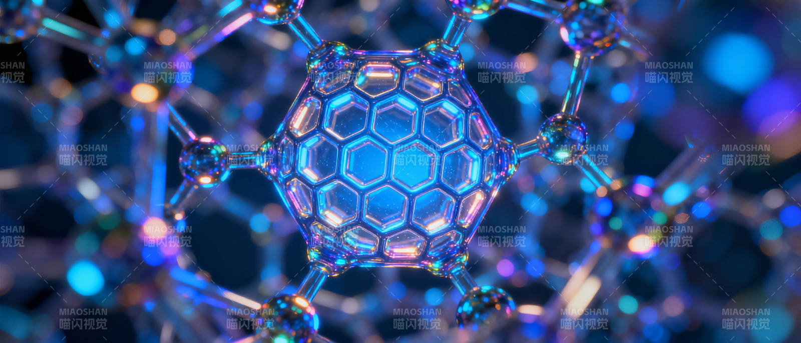 分子结构之美图片