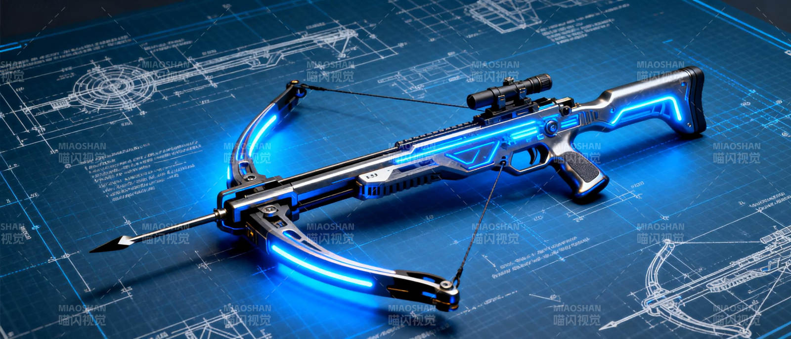 未来科技弓箭图片