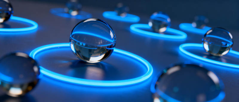 光圈中的晶球图片