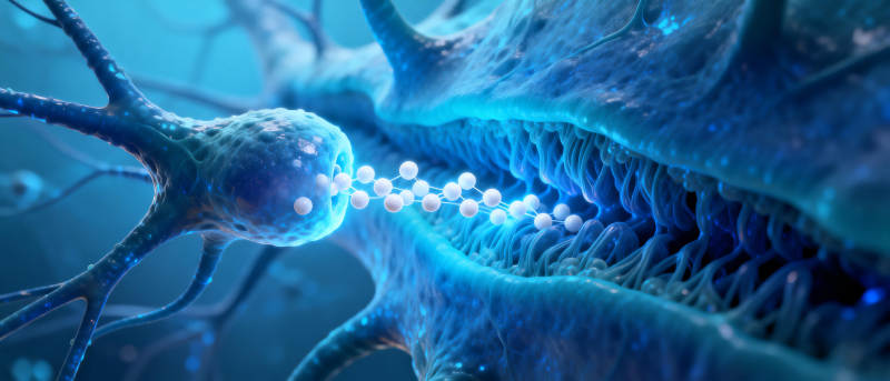 神经元突触传递图片