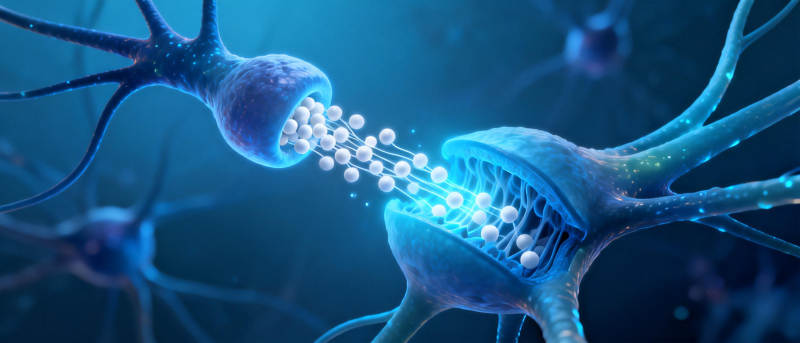 神经元传递信号图片