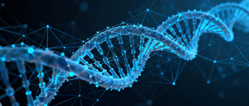 DNA双螺旋结构图片