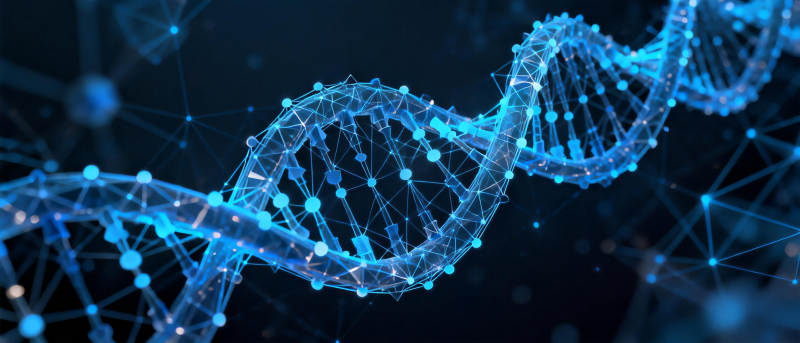 DNA双螺旋结构图片