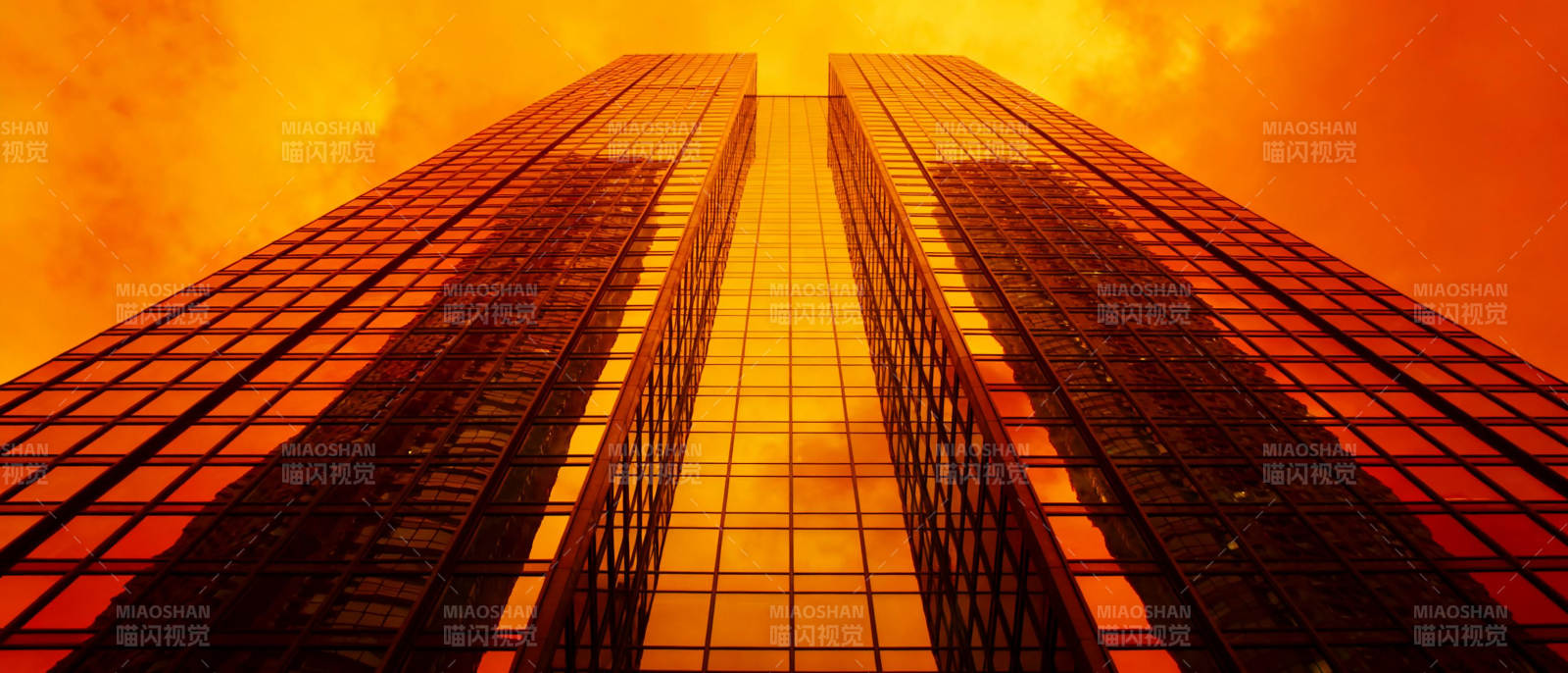 烈焰都市双塔图片