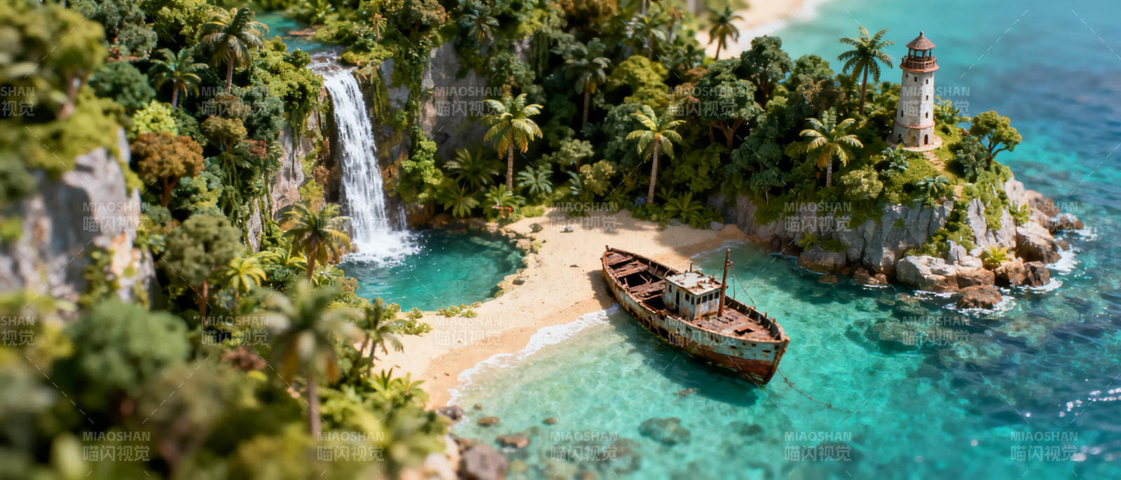 热带岛屿秘境图片