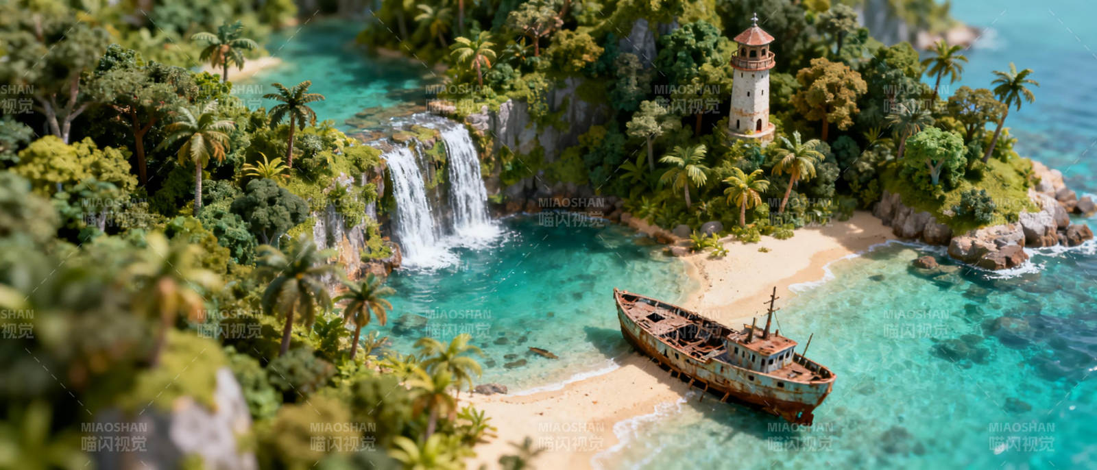 热带海岛秘境图片