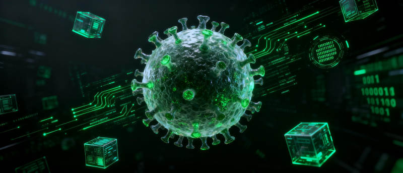 病毒科技视觉图片