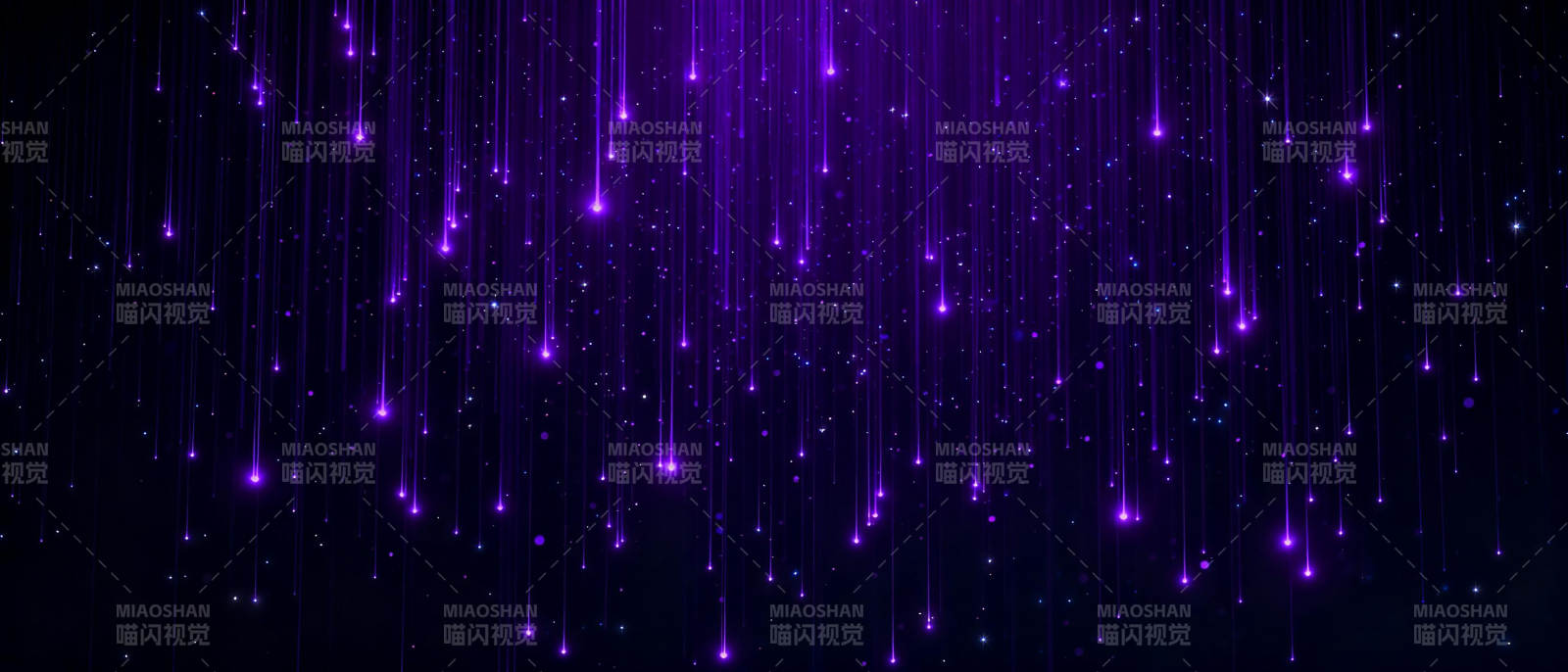 紫光雨幕图片