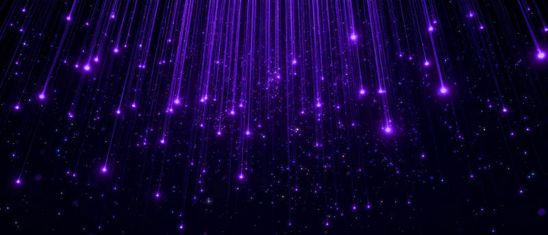 紫光星雨图片