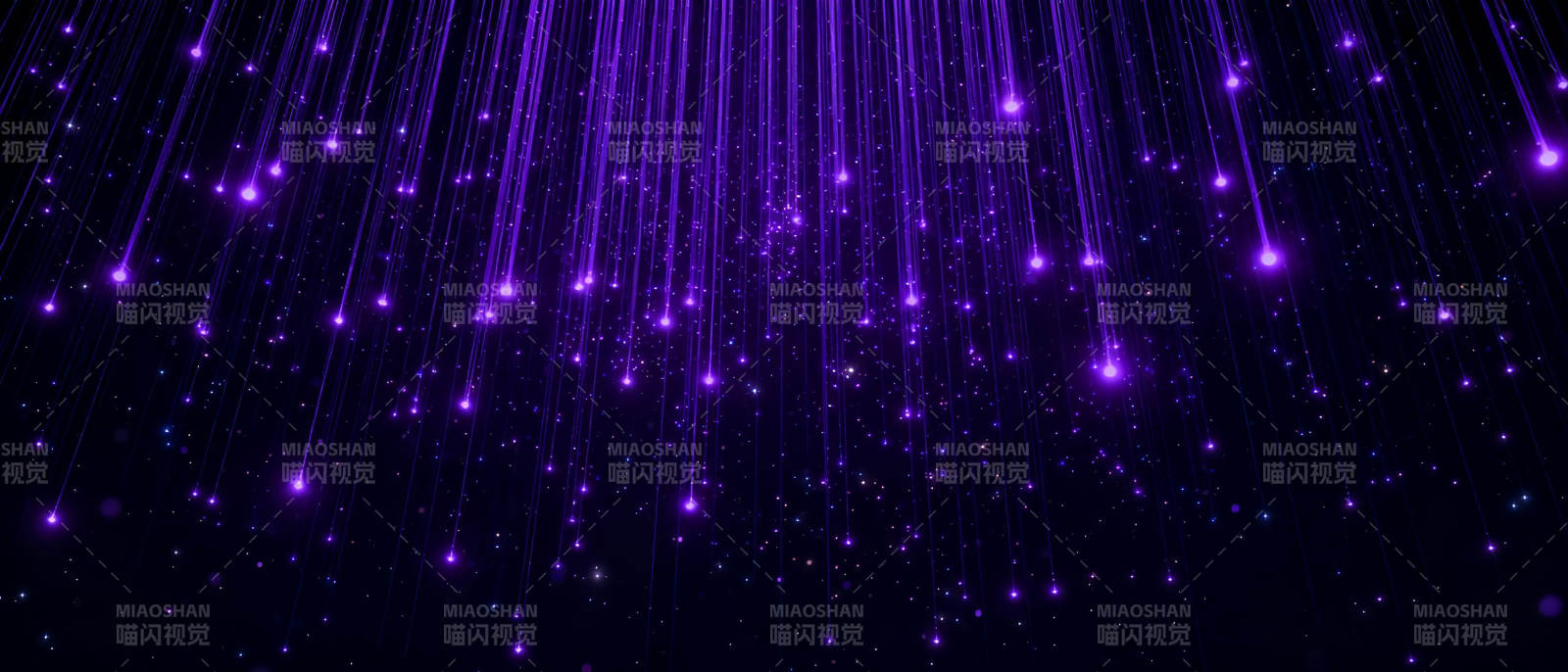 紫光星雨图片