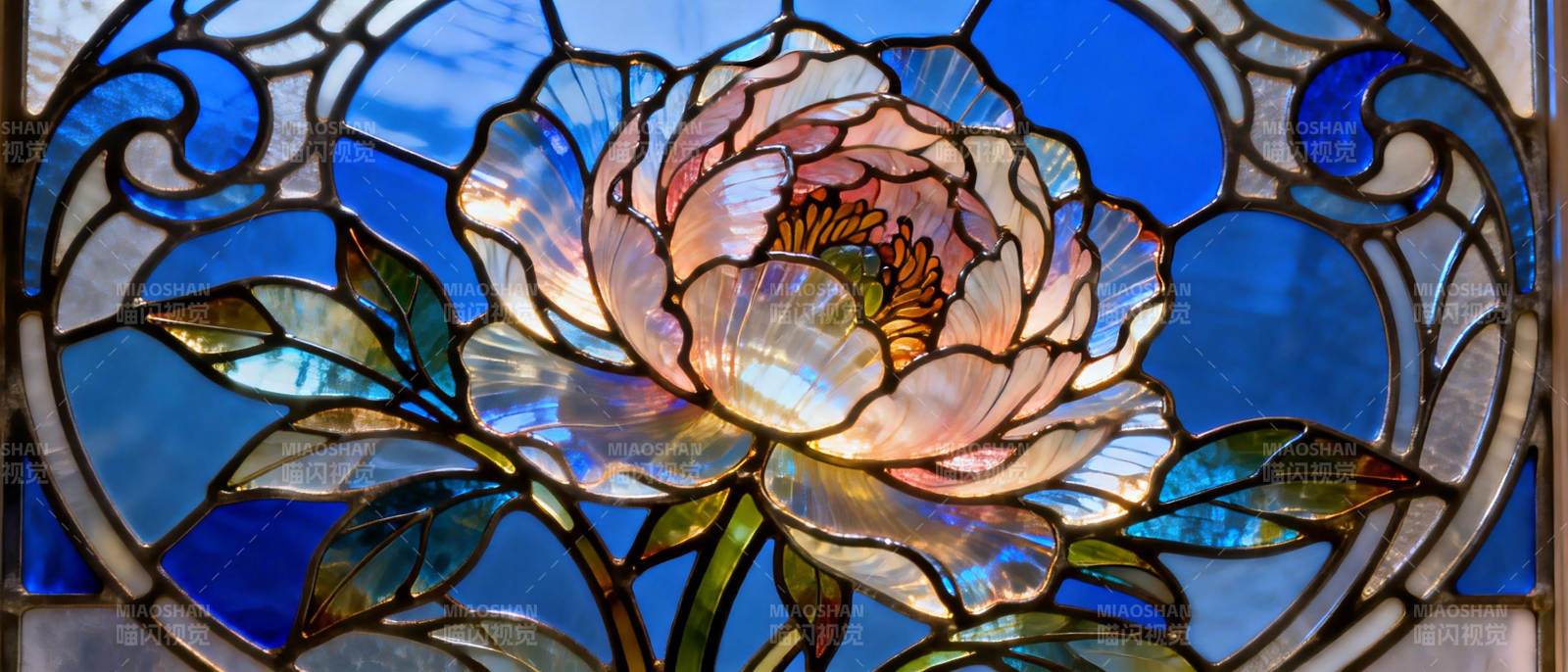 彩绘玫瑰窗图片