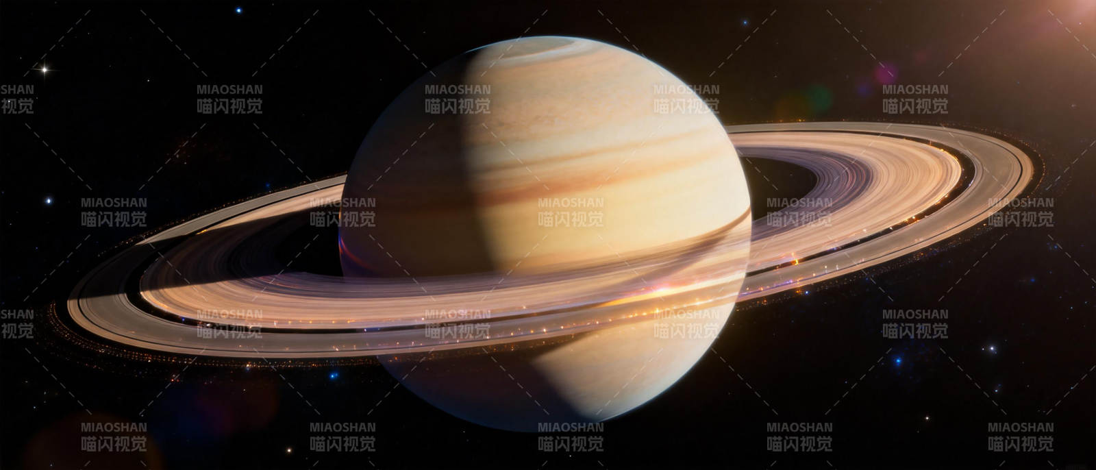 土星环之美图片