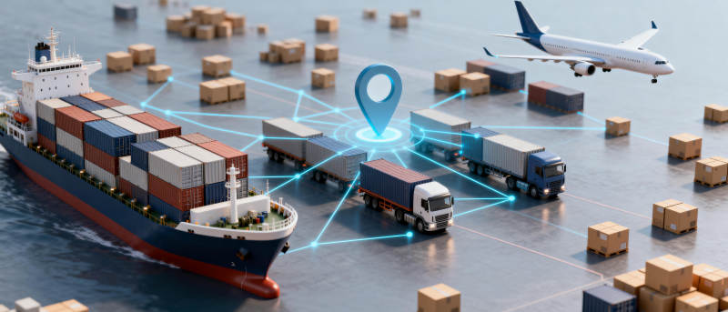 智能物流网络图片