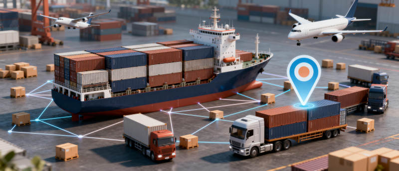 智能物流枢纽图片