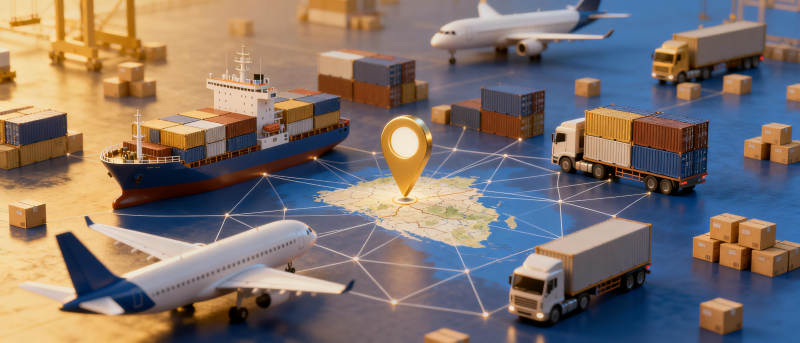 全球物流网络图片
