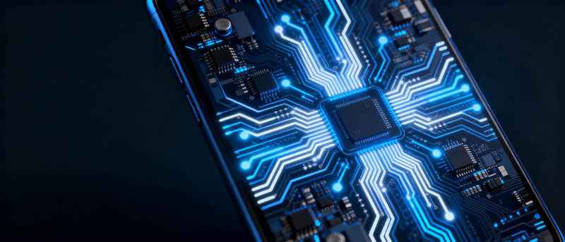 科技电路光影图片