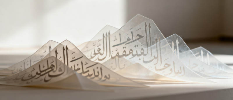 阿拉伯文山峦艺术图片