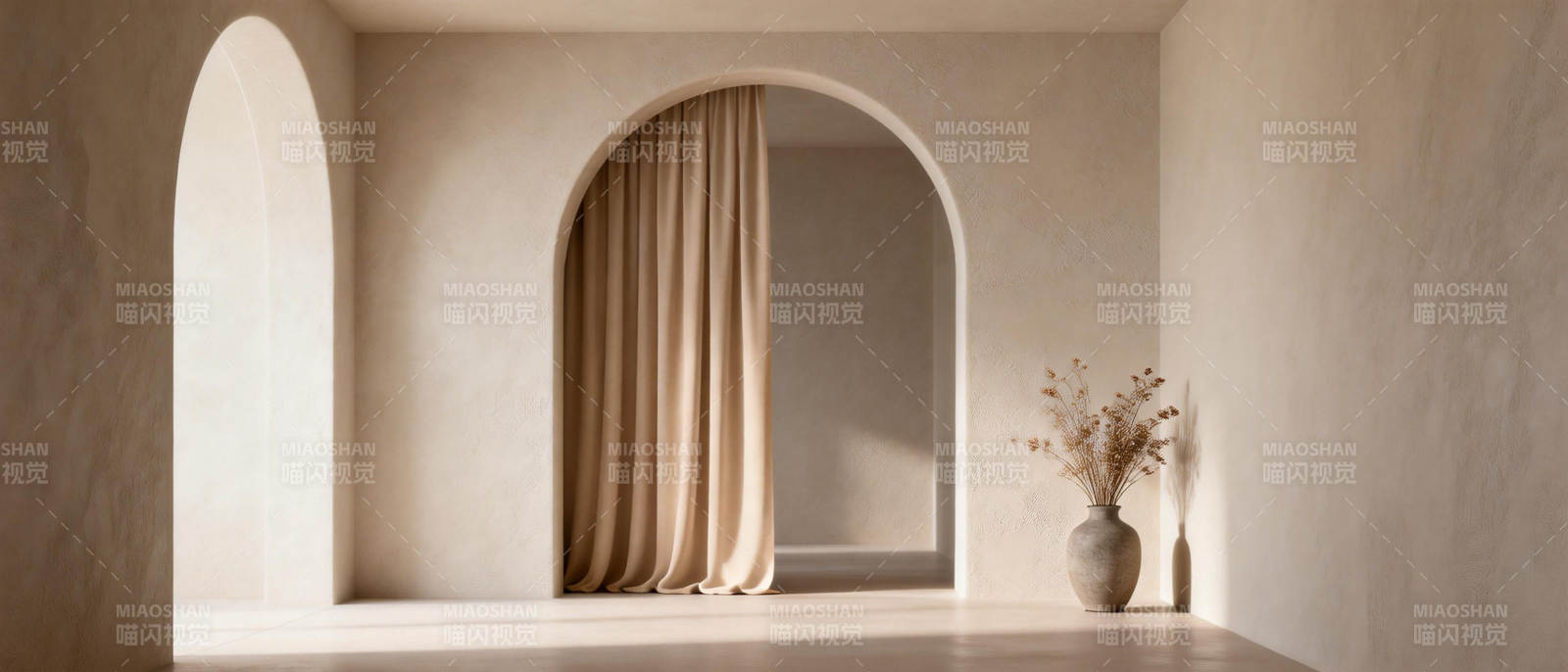 拱门静谧空间图片