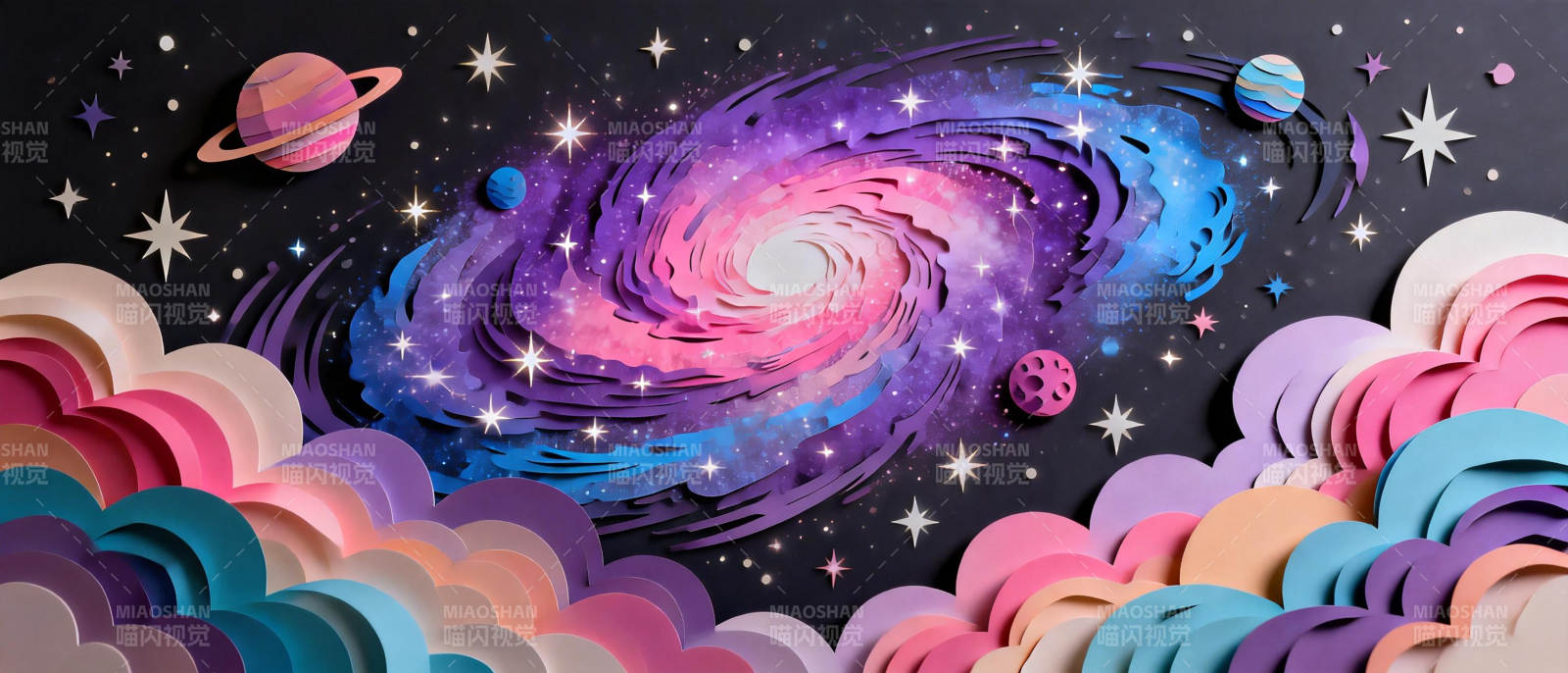 星河璀璨梦图片