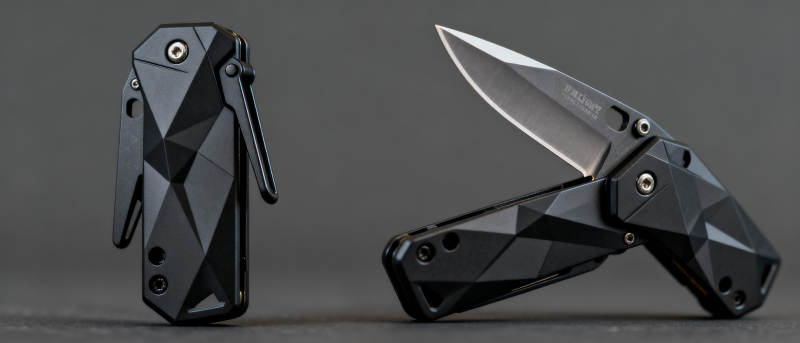 几何折叠刀图片