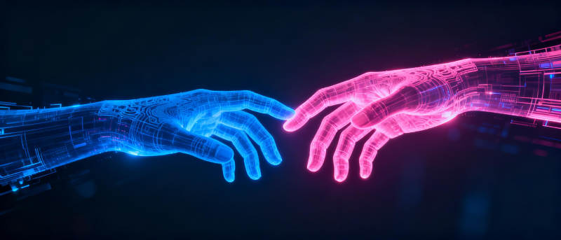 科技之手 触碰未来图片