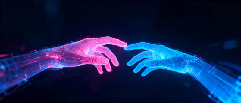 科技之手 触碰未来图片