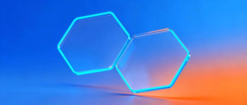 双六边形光效图片