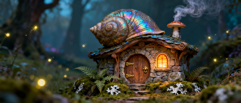 童话蜗居 梦幻森林图片