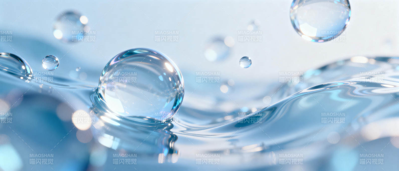 水珠跃动瞬间图片