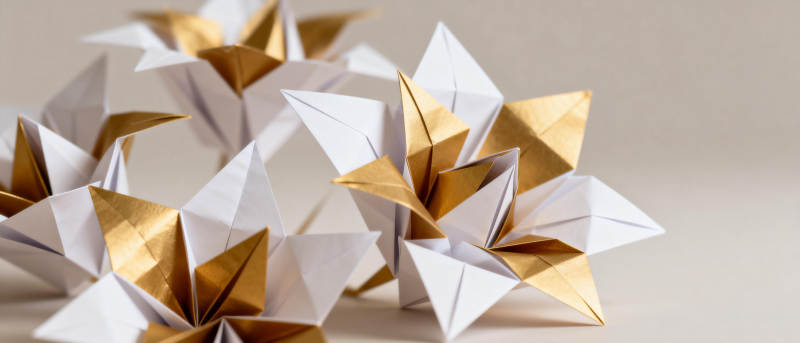 折纸星群图片