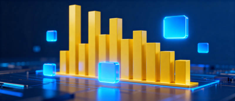 数据增长图表图片