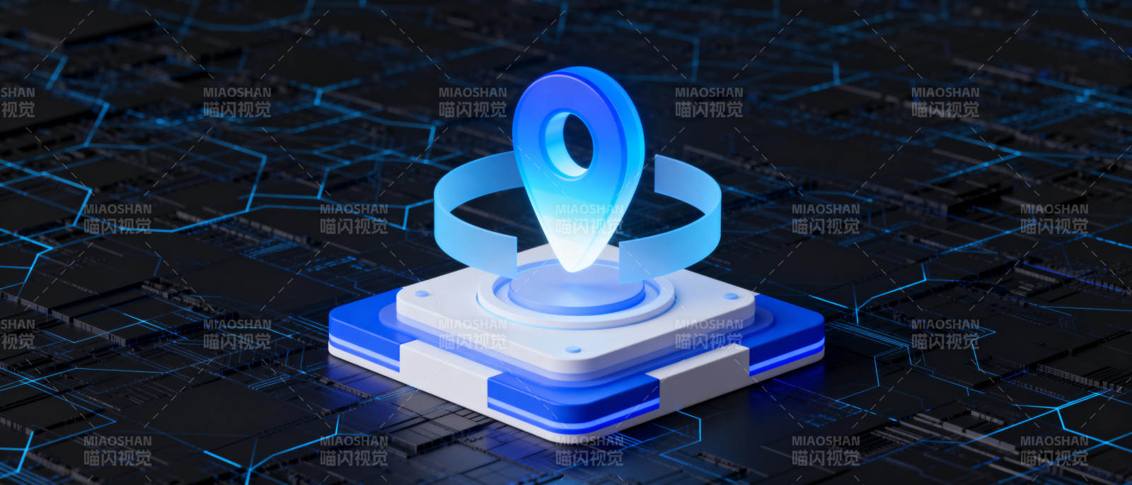 智能定位导航图片