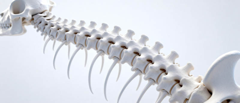 脊椎结构特写图片