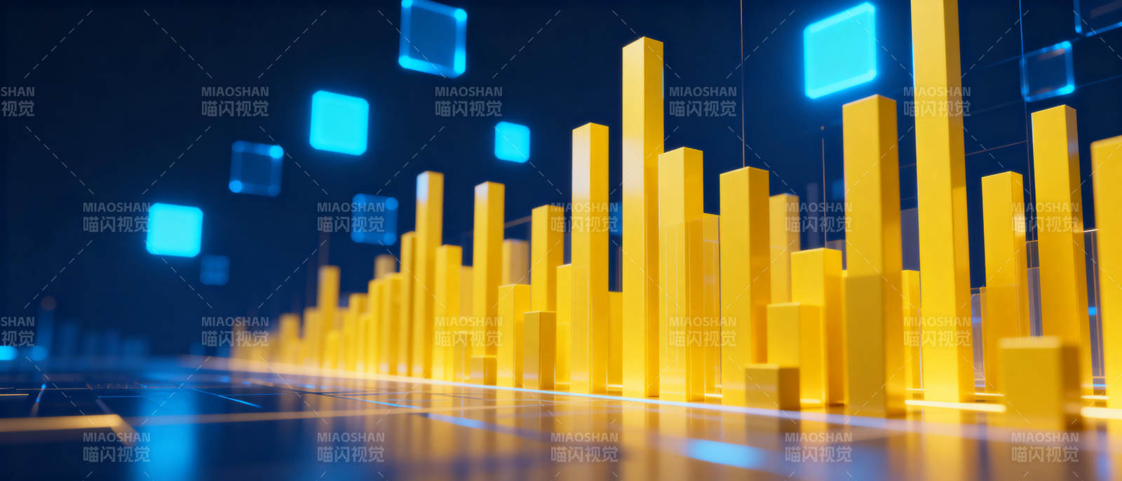 数据增长趋势图图片