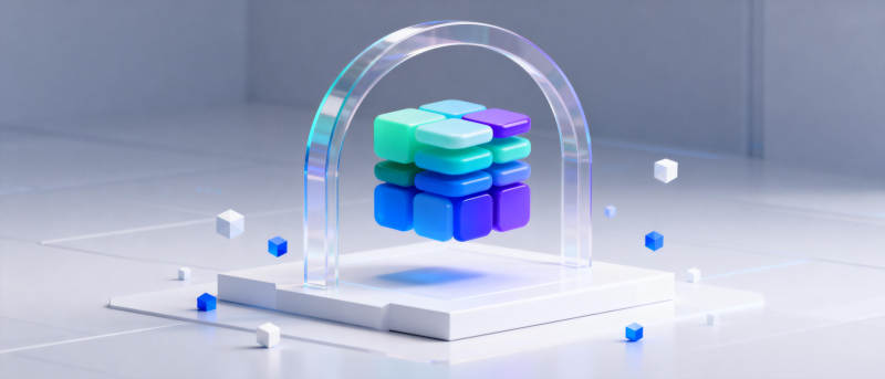 未来科技立方体图片