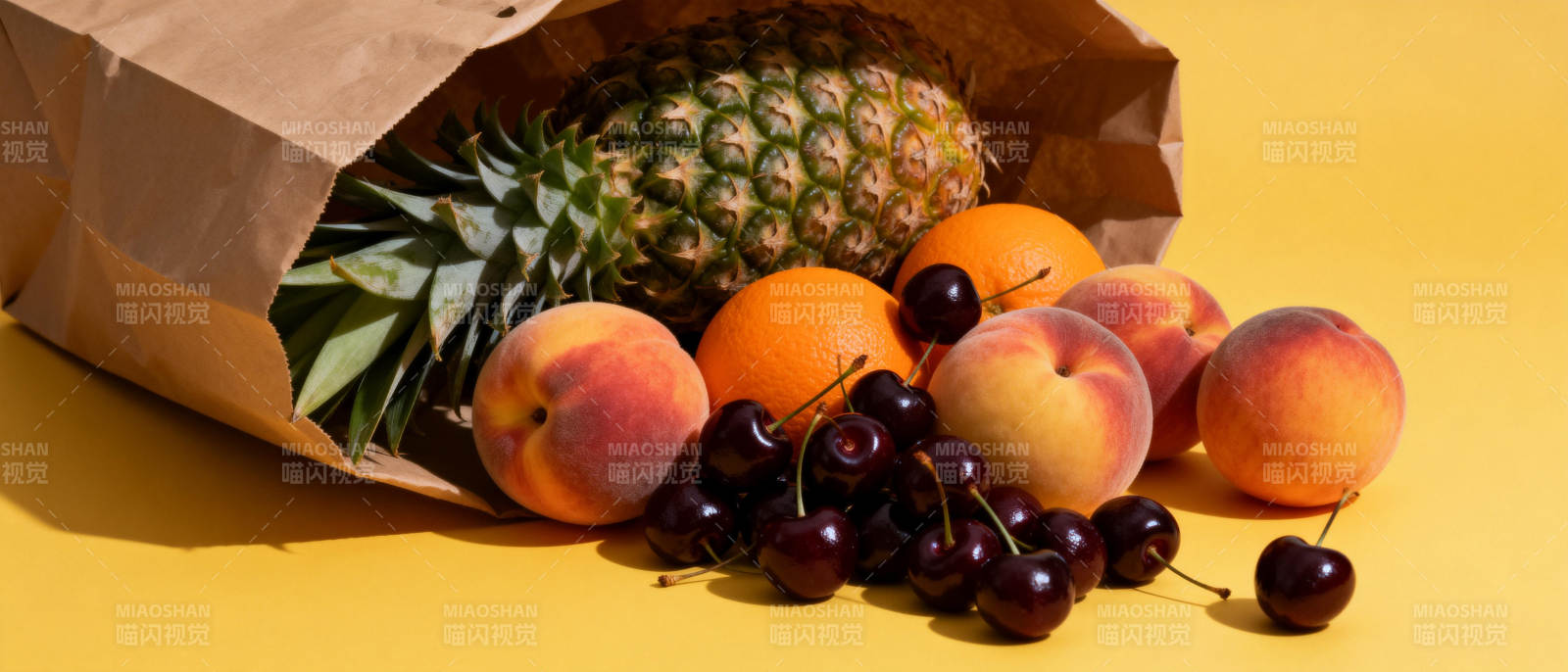 新鲜水果满袋香图片