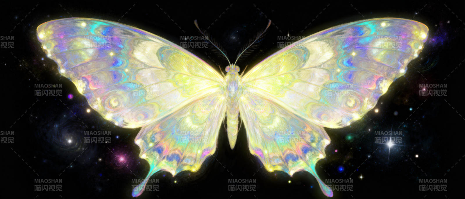 星辉蝶影图片