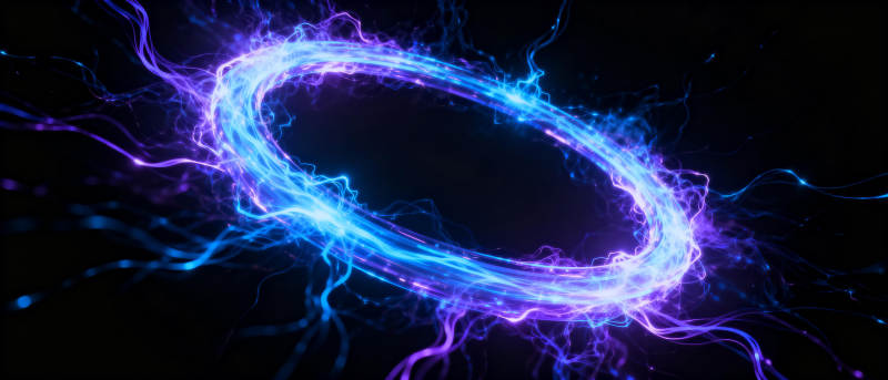 电光环形风暴图片