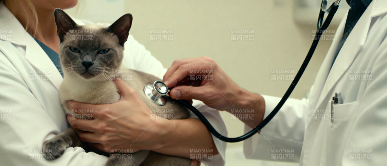 猫咪体检现场图片