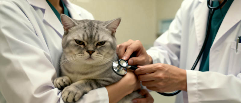 猫咪体检现场图片