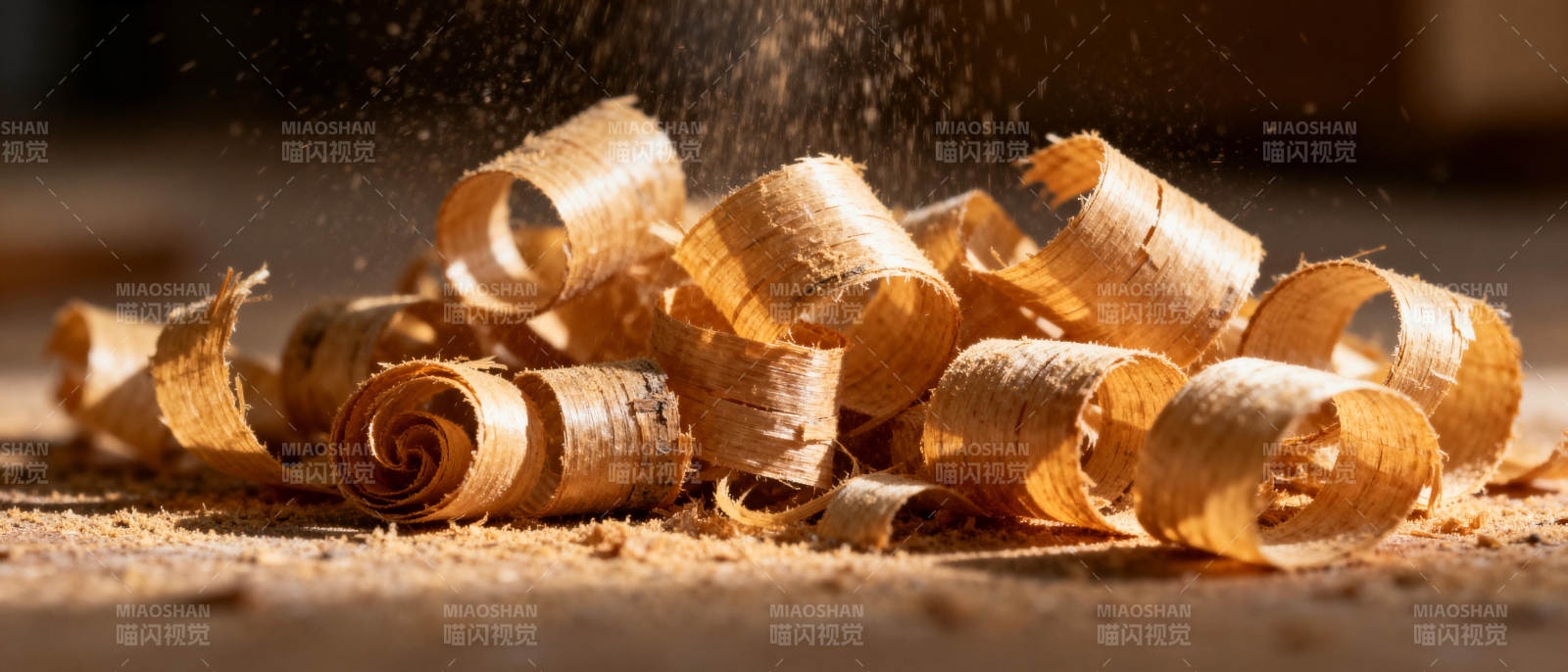 木屑飞舞图片