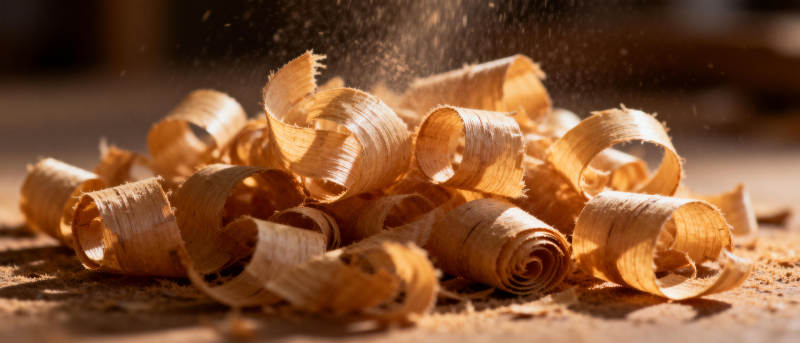 木屑飞舞图片