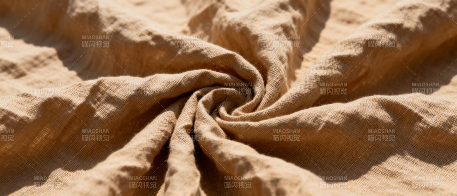 麻布纹理特写图片