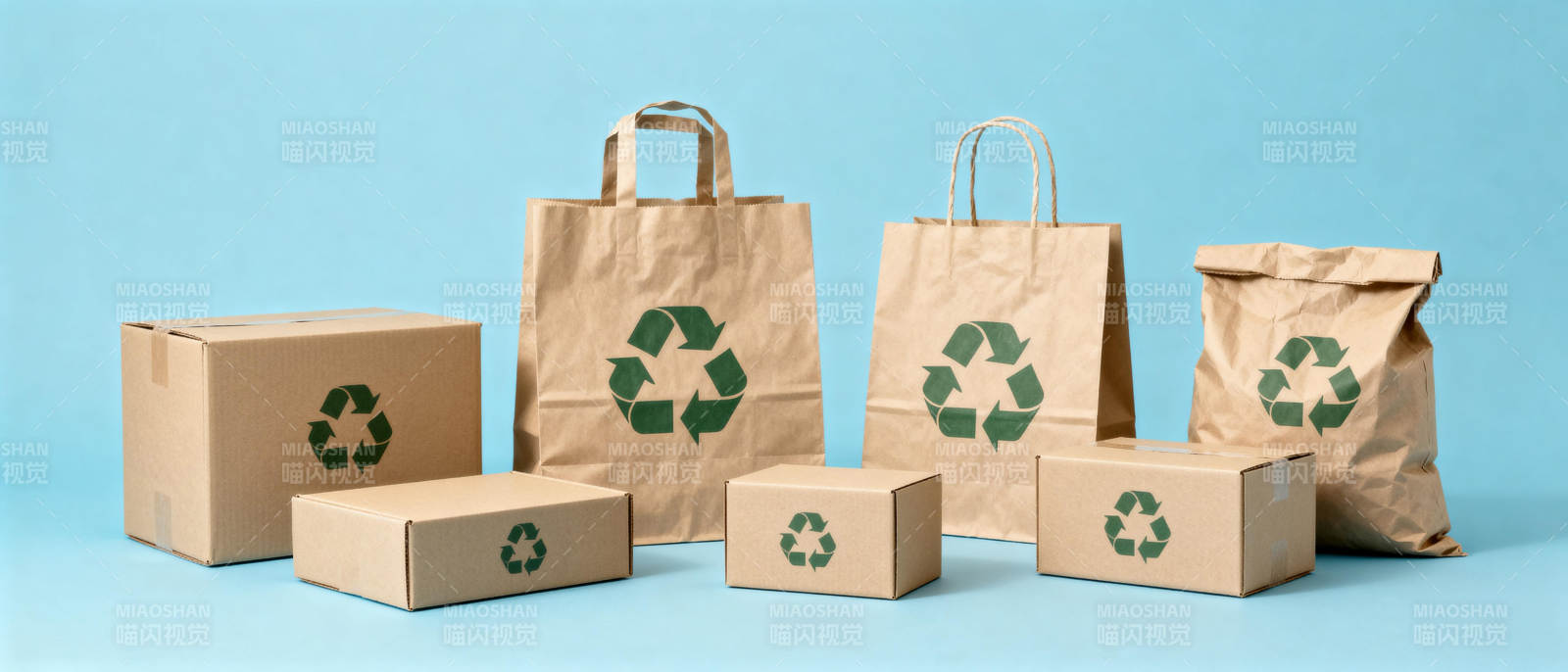 环保包装袋盒图片